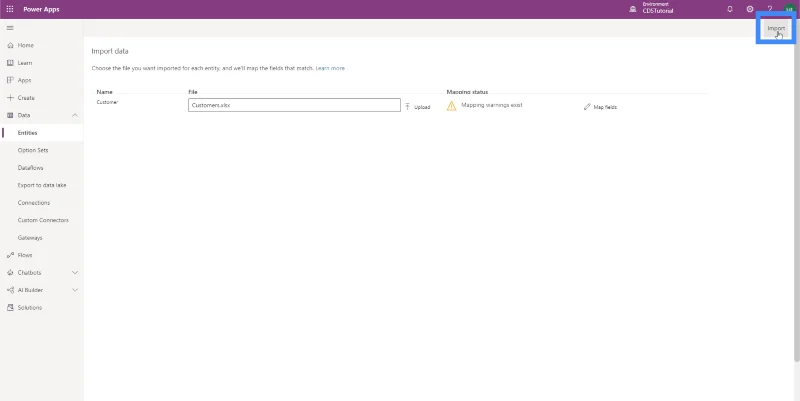 Data PowerApps: Cara Untuk Memuat Naik Dan Melihat Data Dalam Entiti