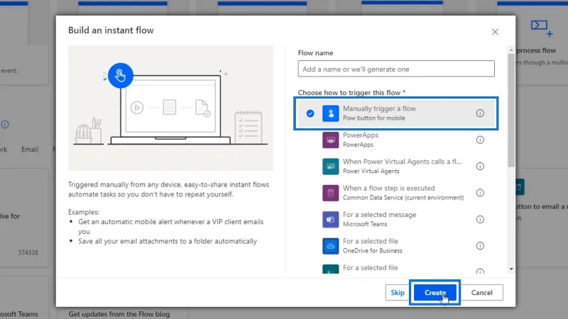 Input Aliran Kerja Dalam Microsoft Power Automate