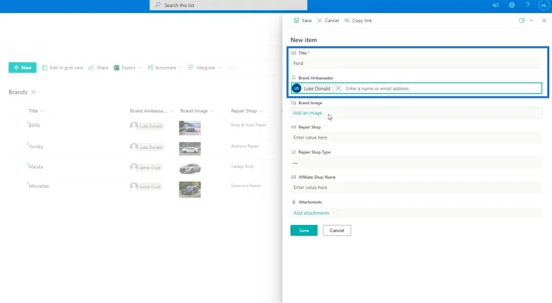 Pengesahan Lajur SharePoint Dalam Dua Cara