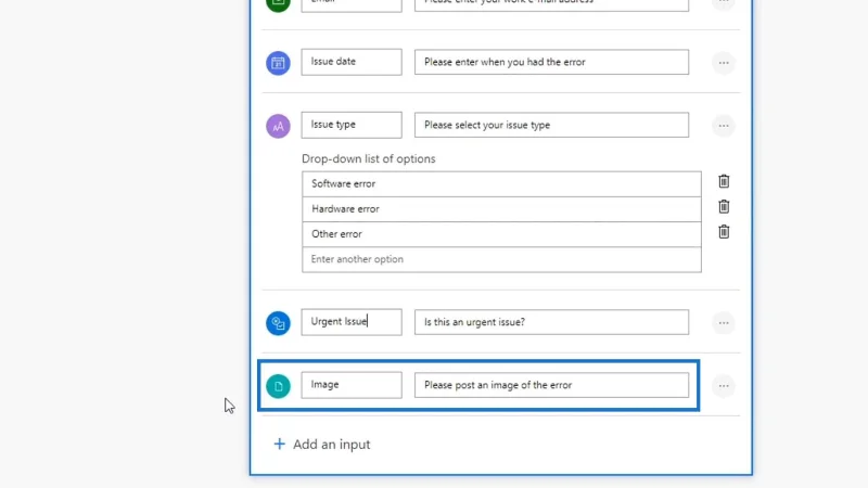 Input Aliran Kerja Dalam Microsoft Power Automate