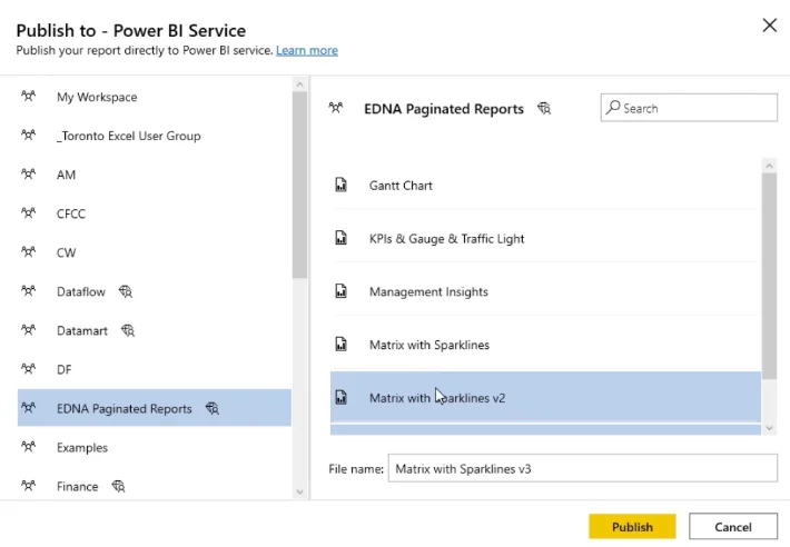 Générateur de rapports SSRS&nbsp;: formater les en-têtes dans un rapport paginé