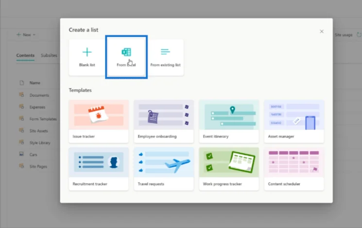 Senarai SharePoint: Gambaran Keseluruhan