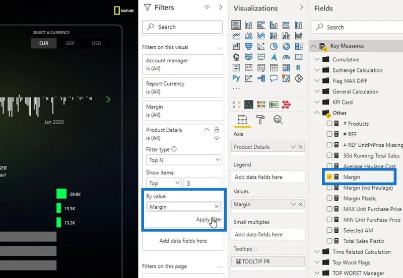 Laporan Visual Tanpa Kemahiran DAX Lanjutan Dalam LuckyTemplates