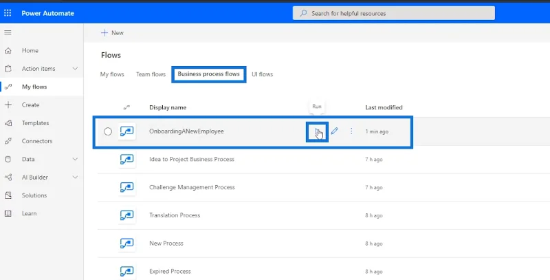Proses Perniagaan Mengalir Dalam Microsoft Power Automate