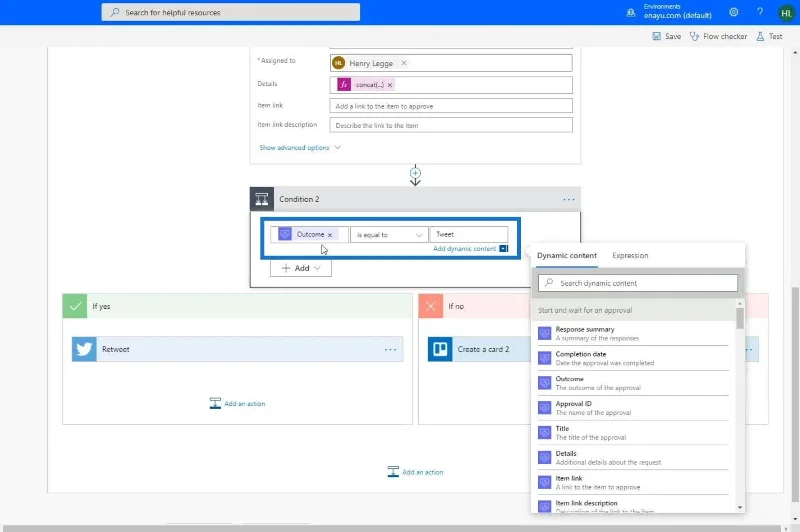 Kelulusan Aliran Microsoft Dengan Pelbagai Pilihan