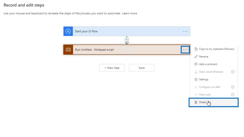 Input Aliran UI Dalam Microsoft Power Automate