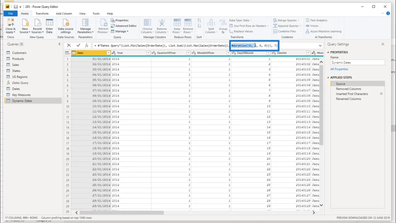 Mencipta Jadual Pertanyaan Tarikh Dinamik Dalam LuckyTemplates: Tutorial Editor Pertanyaan