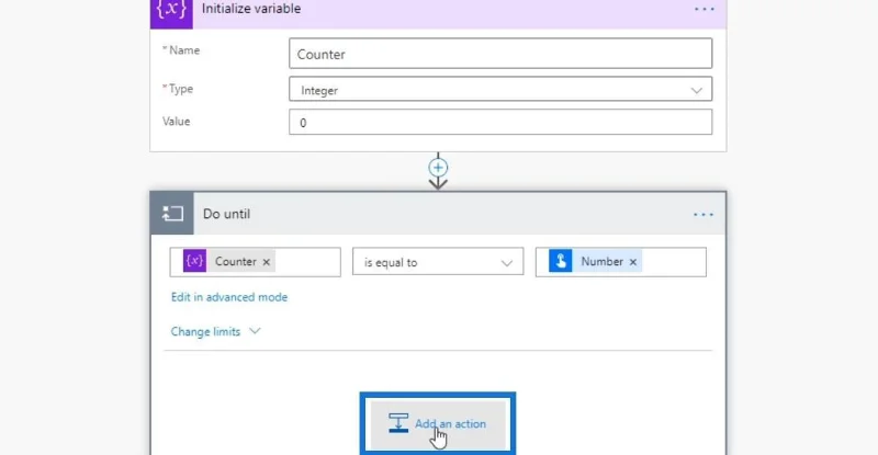 Lakukan Sehingga Kawalan Gelung Dalam Kuasa Automate