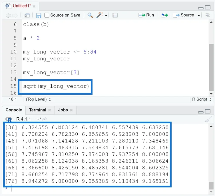 Cipta Vektor Dalam R: Tutorial Langkah Demi Langkah
