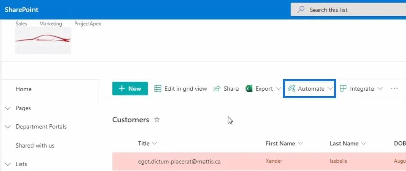 Die SharePoint-Automatisierungsfunktion |  Eine Einleitung