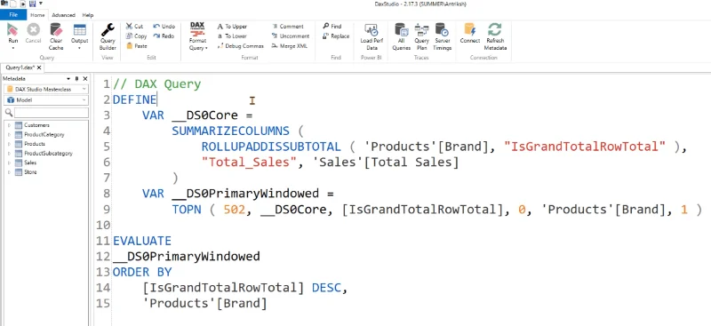 Query di LuckyTemplates Performance Analyzer: una panoramica