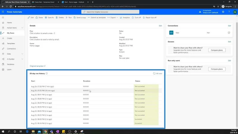 Microsoft Flows: Mengedit Dan Menjejak Dalam Power Automate