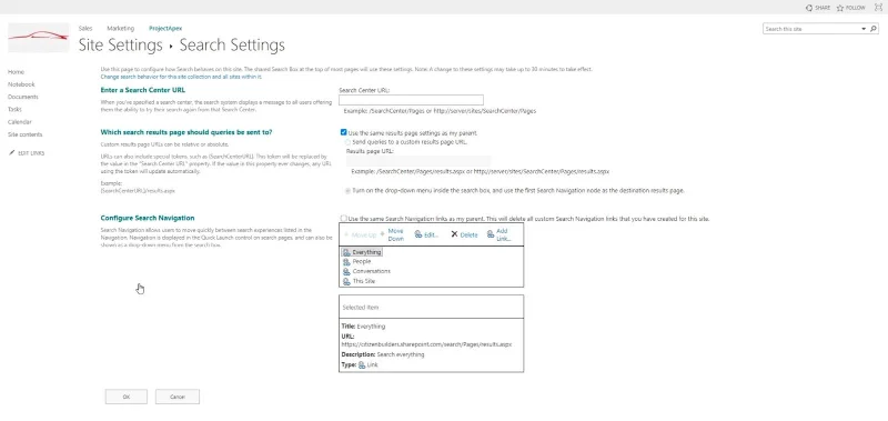 Fungsi Carian SharePoint