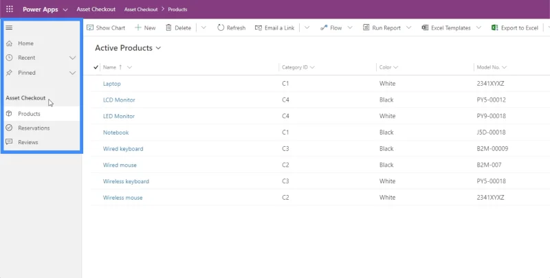 Apl Didorong Model Power Apps: Persediaan Persekitaran Dan Navigasi