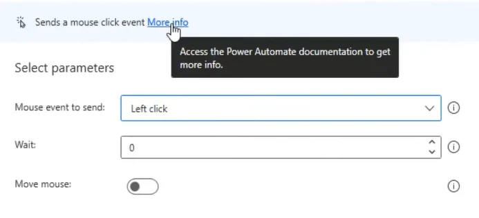 Power Automate Desktop&nbsp;: comment utiliser la fonction Envoyer un clic de souris
