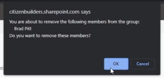 Penyesuaian Permintaan Akses Laman SharePoint