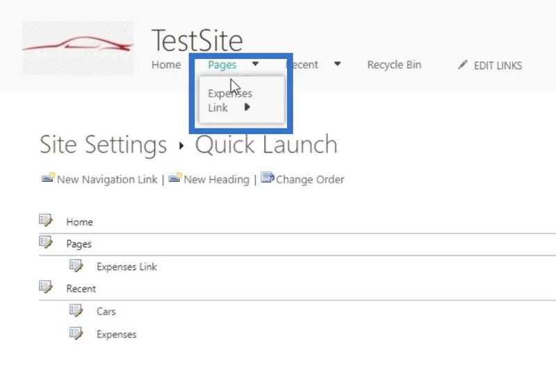 Pengalaman SharePoint Classic Design View