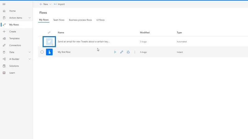 Tutorial Microsoft Flow – Segera Lwn.  Aliran Automatik