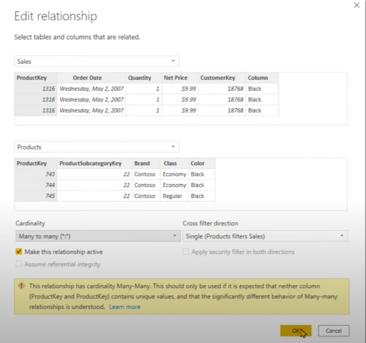 Jadual Dikembangkan Dalam LuckyTemplates