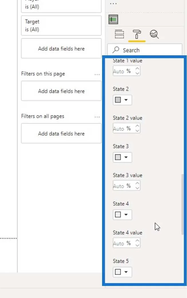 Carta Bullet: Visual Tersuai Lanjutan Untuk LuckyTemplates