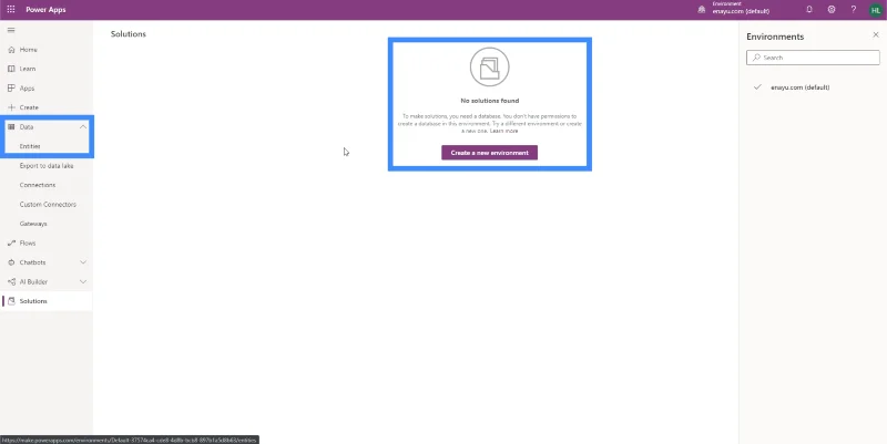 PowerApps CDS: Memahami Asas Dan Persediaan Persekitaran