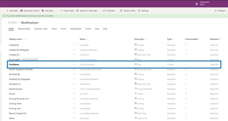 Penciptaan Entiti Perkhidmatan Data Biasa – LuckyTemplates