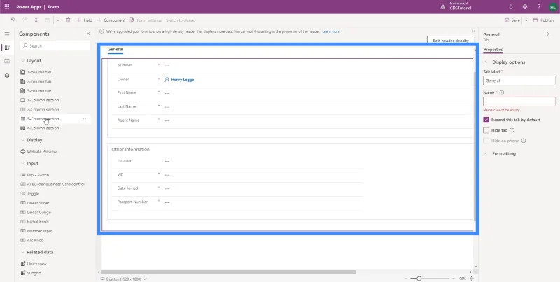 Pandangan dan Borang PowerApps: Cara Membuat Dan Menyesuaikan