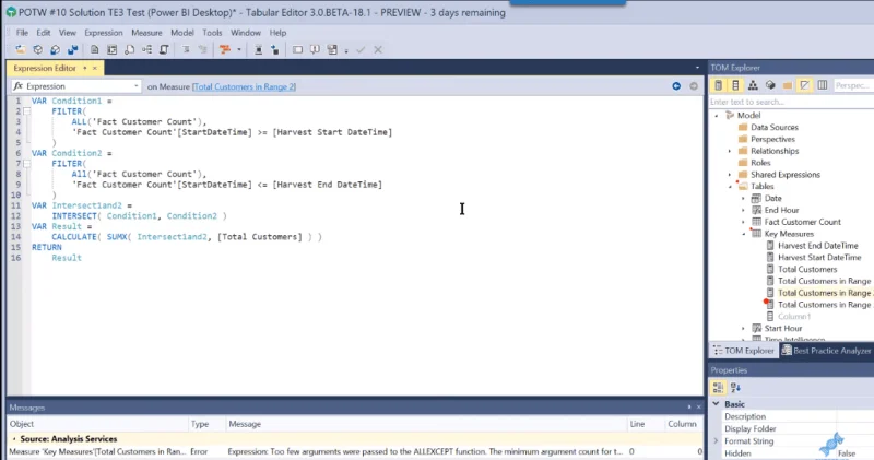 Editor Tabular LuckyTemplates: Semakan & Tutorial Versi 3