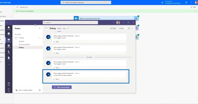 Aliran MS: Bagaimana Untuk Muat Naik Dalam SharePoint Melalui E-mel