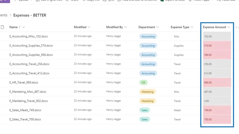 Lihat Pemformatan Dalam SharePoint