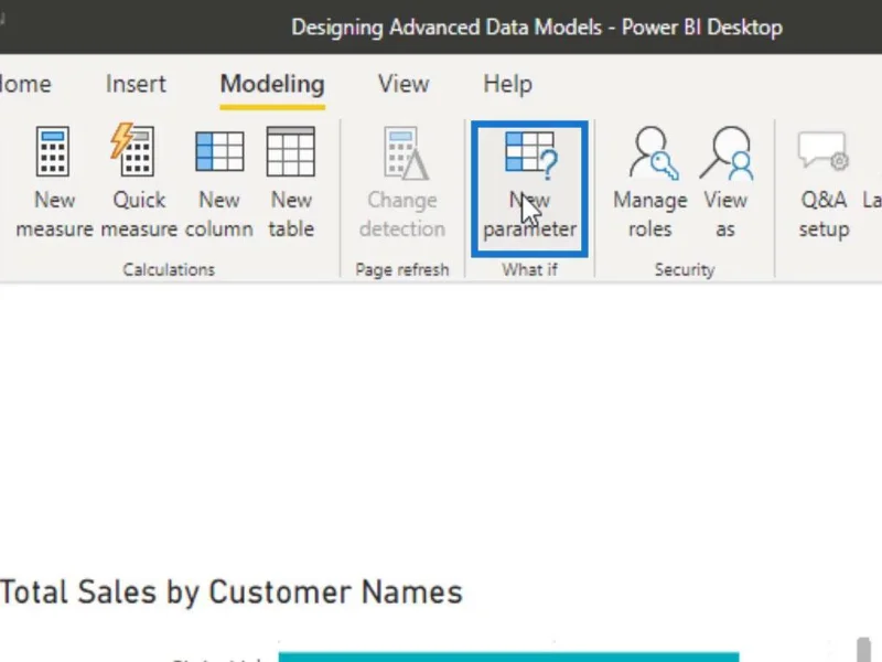 LuckyTemplates What If Parameter Untuk Model Data