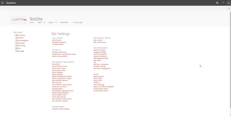 Pengalaman SharePoint Classic Design View