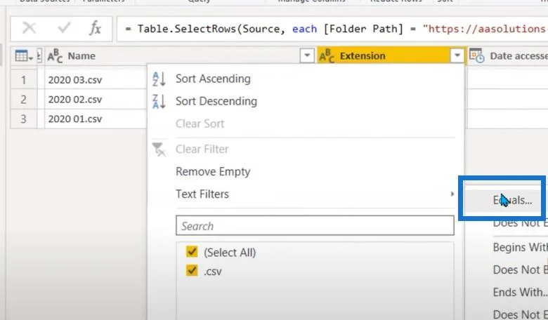 Power Query: Gabungkan Fail Dari Berbilang Folder