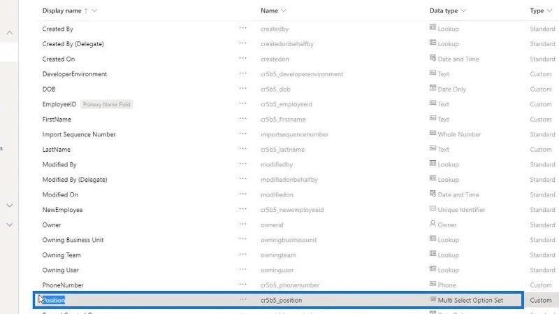 Borang PowerApps: Menambah Dan Mengubah Suai Medan