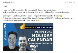 Kalendar Cuti Kekal – POTW #12 (Penyelesaian Pertanyaan Kuasa)