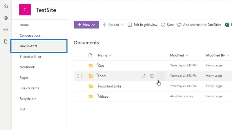 Menambah Fail SharePoint Pada Komputer Anda