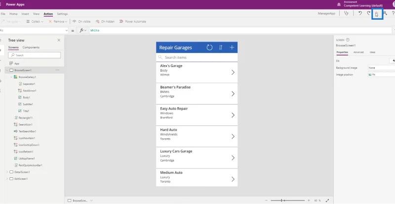 Power Apps – Panduan Penyepaduan SharePoint