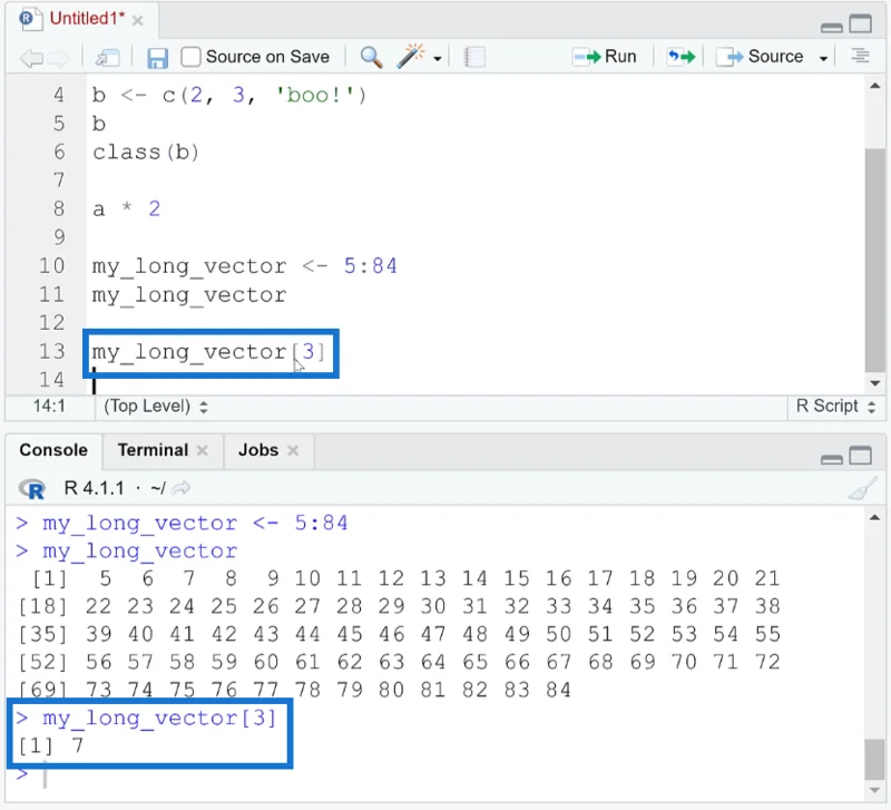 Cipta Vektor Dalam R: Tutorial Langkah Demi Langkah
