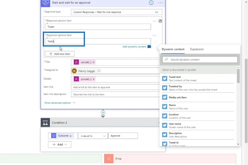 Kelulusan Aliran Microsoft Dengan Pelbagai Pilihan