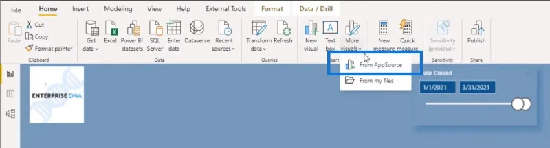 Kemas Kini Desktop LuckyTemplates: Visual Charticulator