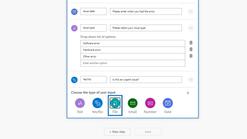 Input Aliran Kerja Dalam Microsoft Power Automate