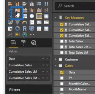Bandingkan Maklumat Terkumpul Sepanjang Bulan Berbeza Dalam LuckyTemplates