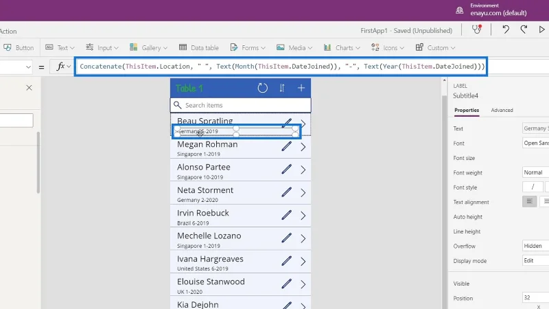 Tutorial Microsoft Power Apps |  Menyemak Ralat