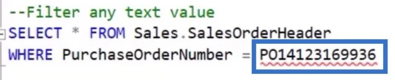 Klausa SQL WHERE Untuk Penapisan Data
