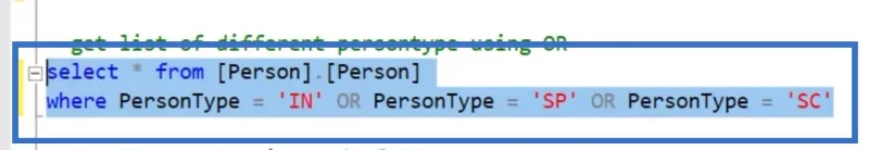 Tapis Dalam SQL Menggunakan IN, NOT IN, LIKE, Dan NOT LIKE
