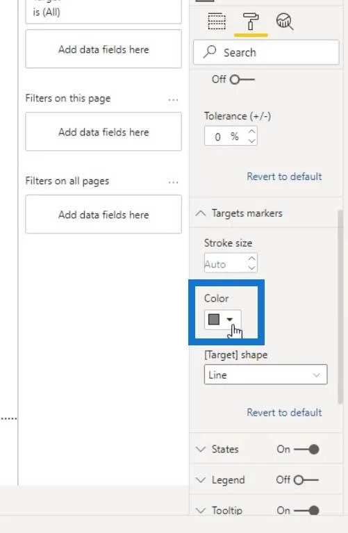Carta Bullet: Visual Tersuai Lanjutan Untuk LuckyTemplates