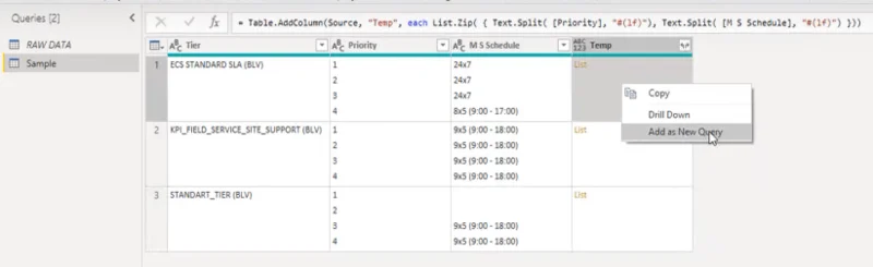 Tutorial Pertanyaan Kuasa Pemisahan Lajur LuckyTemplates: Cara Membahagikan Sel Excel Berbilang Baris Dalam LuckyTemplates