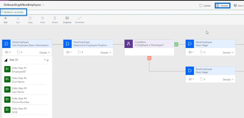Proses Perniagaan Mengalir Dalam Microsoft Power Automate
