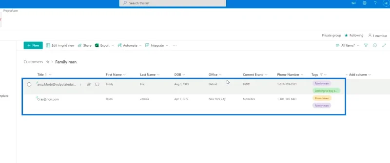 Hinzufügen eines SharePoint-Auswahlfelds zu einer Liste