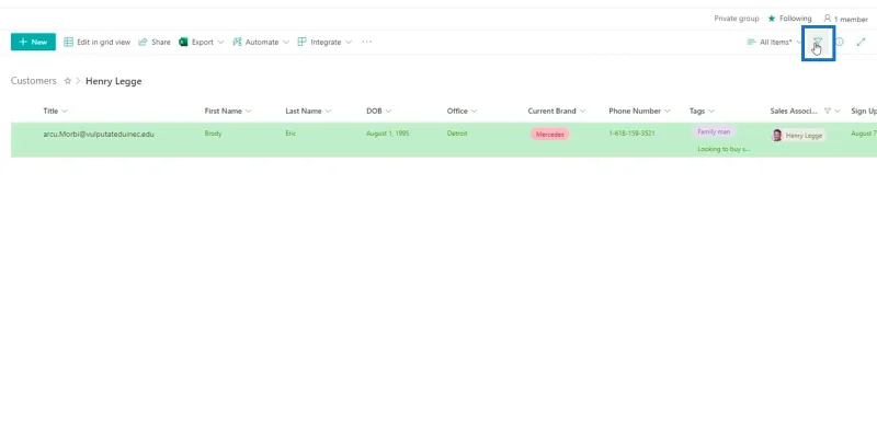 การตั้งค่าการแจ้งเตือนรายการ SharePoint